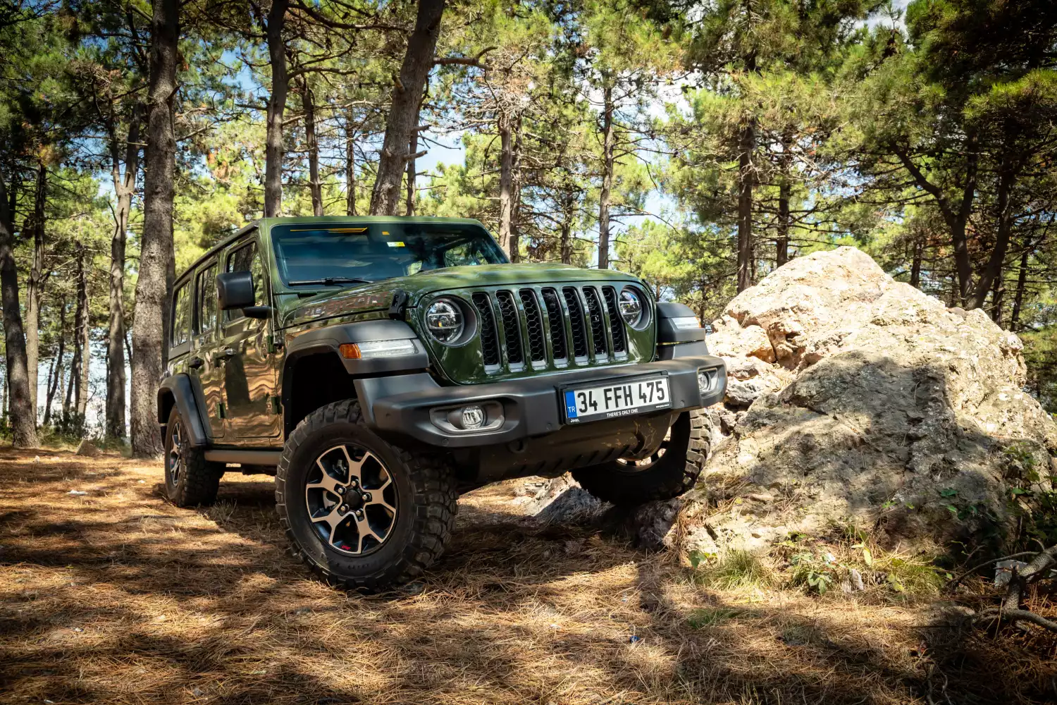 Jeep Wrangler car trash can