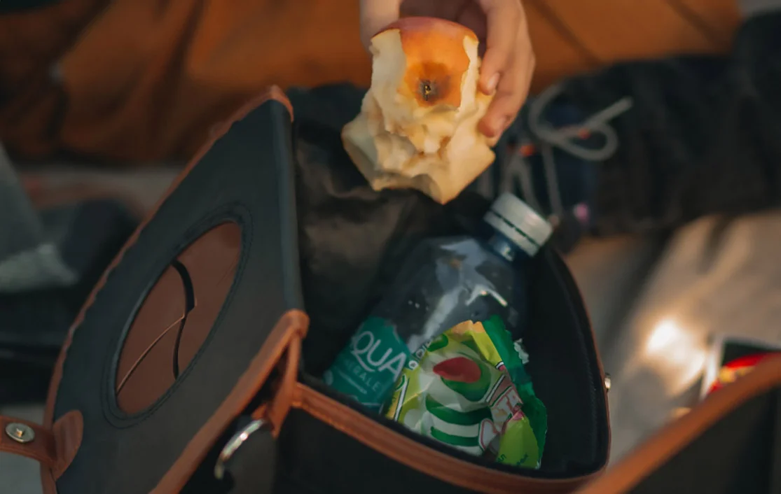 Jeep Wrangler car trash can